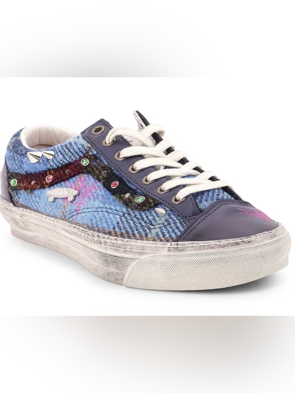 Harris Tweed x Vans LX Old Skool 36